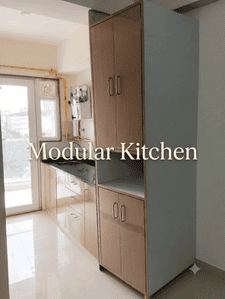 Kitchen Image of 650 Sq.ft 2 BHK Apartment / Flat for rent in Nav Anantam, Instrumentation Limited Colony Kota for Rs. 22000