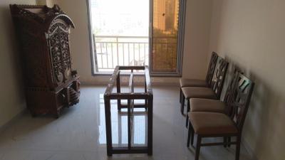 Living Room Image of 710 Sq.ft 1 BHK Apartment / Flat for rent in Suncity Pride, Belapur CBD Navi Mumbai for Rs. 45000