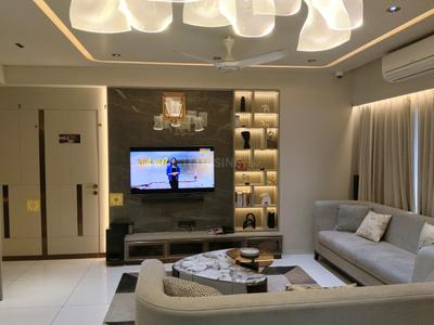 Hall Image of 3200 Sq.ft 3 BHK Apartment / Flat for rent in Vaishno Devi Circle Ahmedabad for Rs. 55000