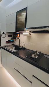 Kitchen Image of 600 Sq.ft 1 RK Builder Floor for rent in Sarvapriya Vihar New Delhi for Rs. 45000