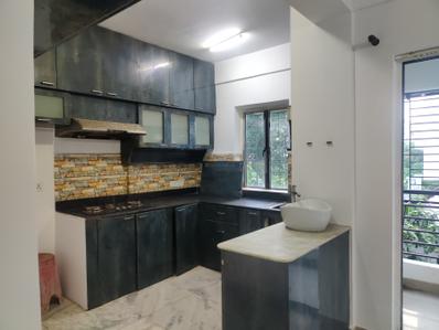 Kitchen Image of 1193 Sq.ft 3 BHK Apartment / Flat for sale in Eden Serenity, Nayabad Kolkata for Rs. 6000000