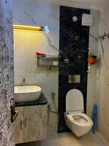 Bathroom Image of 1600 Sq.ft 3 BHK Apartment / Flat for rent in Natural Heights, Kaikhali Kolkata for Rs. 22000