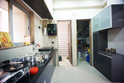 Kitchen Image of 1809 Sq.ft 3 BHK Apartment / Flat for sale in Sanathal Ahmedabad for Rs. 6800000