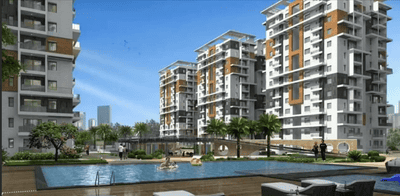 Image of 1360 Sq.ft 2 BHK Apartment / Flat for sale in Honer Vivantis, Nallagandla, Hyderabad for Rs. 12200000