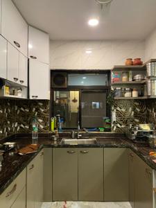 Kitchen Image of 1050 Sq.ft 2 BHK Apartment / Flat for sale in Vijay Nagari Apartments, Thane West Thane for Rs. 9500000