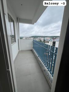 Balcony Image of 2600 Sq.ft 4 BHK Penthouse for rent in Ultimate Heights, Shahpura Bhopal for Rs. 38000