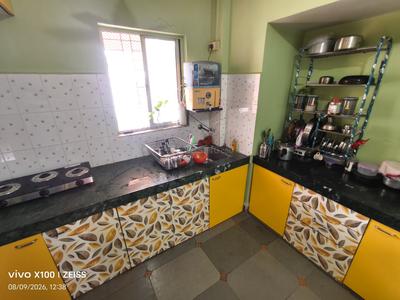 Kitchen Image of 585 Sq.ft 1 BHK Apartment / Flat for sale in Anand Vihar Complex, Kalwa Thane for Rs. 6000000