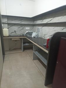 Kitchen Image of 825 Sq.ft 1 BHK Independent House for rent in Bada Bangarda Indore for Rs. 11000