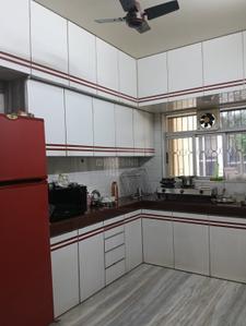Kitchen Image of 750 Sq.ft 2 BHK Builder Floor for sale in Mulund East Mumbai for Rs. 14000000