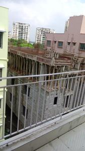 Balcony Image of 1230 Sq.ft 3 BHK Builder Floor for sale in New Town Kolkata for Rs. 6800000