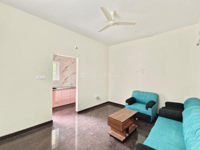 Bedroom Image of 600 Sq.ft 1 BHK Builder Floor for rent in HSR Layout Bengaluru for Rs. 31000
