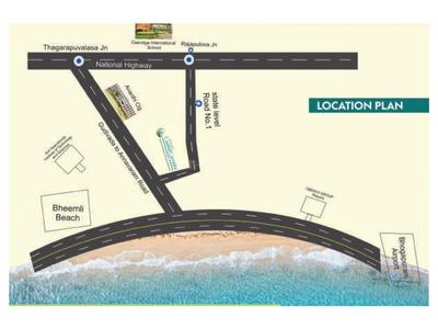 Image of 200 Sq.ft Residential Plot / Land for sale in Thagarapuvalasa, Visakhapatnam for Rs. 4000000