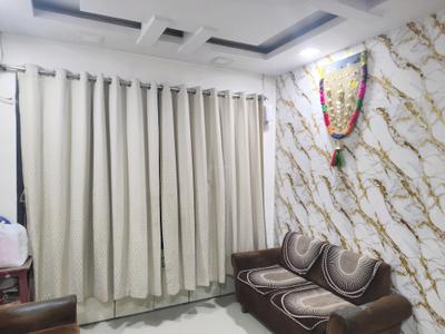 Living Room Image of 530 Sq.ft 1 BHK Apartment / Flat for rent in Puraniks Tokyo Bay, Kasarvadavali Thane for Rs. 20000