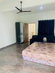 Bedroom Image of 800 Sq.ft 1 RK Builder Floor for rent in HSR Layout Bengaluru for Rs. 18000
