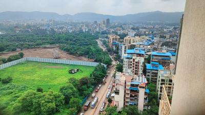 Balcony Image of 1200 Sq.ft 3 BHK Apartment / Flat for sale in Shanti Green Palms, Ghansoli Navi Mumbai for Rs. 26000000