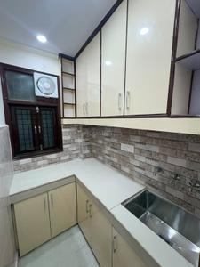 Kitchen Image of 450 Sq.ft 2 BHK Builder Floor for sale in Laxmi Nagar New Delhi for Rs. 3500000