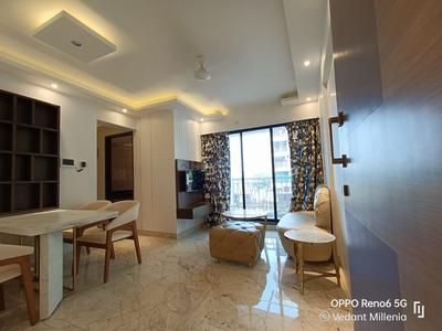 Living Room Image of 700 Sq.ft 1 BHK Apartment / Flat for sale in Tharwani Vedant Millenia Happiness, Titwala Thane for Rs. 2900000