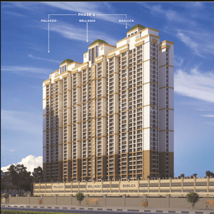 Image of 900 Sq.ft 2 BHK Apartment / Flat for sale in Paradise Sai World City Phase II, Panvel, Navi Mumbai for Rs. 13550000