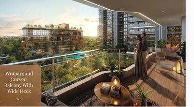 Balcony Image of 1652 Sq.ft 3 BHK Apartment / Flat for sale in Eldeco 7 Peaks Residences, Omicron 1A Greater Noida for Rs. 25200000