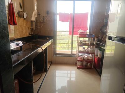 Kitchen Image of 650 Sq.ft 1 BHK Apartment / Flat for sale in Advance Heights, Kharghar Navi Mumbai for Rs. 7800000