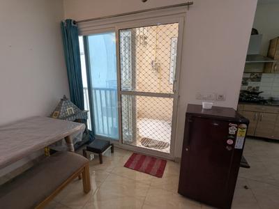 Living Room Image of 623 Sq.ft 2 BHK Apartment / Flat for rent in Gaur City 7th Avenue, Noida Extension Greater Noida for Rs. 32000