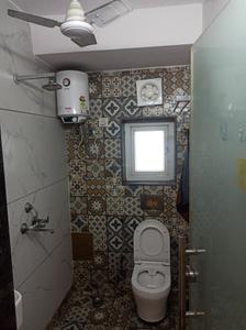 Bathroom Image of 367 Sq.ft 1 RK Studio for rent in DLF Capital Green III, Karampura New Delhi for Rs. 22000