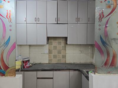 Kitchen Image of 600 Sq.ft 1 BHK Builder Floor for sale in Indirapuram Ghaziabad for Rs. 4800000
