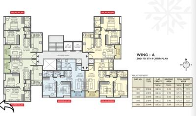 Image of 1050 Sq.ft 2 BHK Apartment / Flat for sale in Taljai Forest Area, Pune for Rs. 9500000