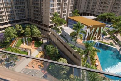Balcony Image of 1011 Sq.ft 2 BHK Apartment / Flat for sale in Basil Maximus, Punawale Pune for Rs. 7500000