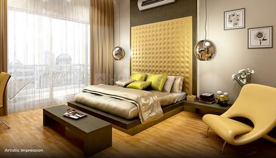 Bedroom Image of 700 Sq.ft 2 BHK Apartment / Flat for sale in Gauri Codename Mumbai Million, Malad West Mumbai for Rs. 11200000