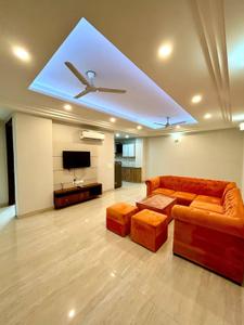 Hall Image of 980 Sq.ft 2 BHK Apartment / Flat for rent in Saket RWA, Saket New Delhi for Rs. 26000