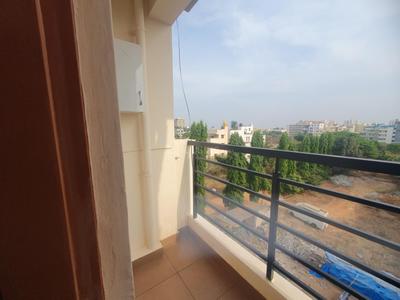 Balcony Image of 1200 Sq.ft 2 BHK Apartment / Flat for rent in Thanisandra Bengaluru for Rs. 28000