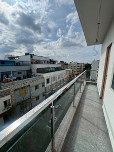 Balcony Image of 750 Sq.ft 1 BHK Builder Floor for rent in Indira Nagar Bengaluru for Rs. 45000