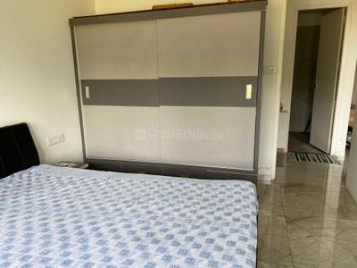 Bedroom Image of 2300 Sq.ft 3 BHK Apartment / Flat for rent in Shafalya Vertis, Sola Ahmedabad for Rs. 60000