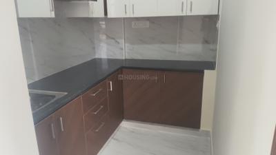 Kitchen Image of 700 Sq.ft 1 BHK Apartment / Flat for rent in Murugeshpalya Bengaluru for Rs. 29000