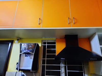 Kitchen Image of 1140 Sq.ft 2 BHK Apartment / Flat for rent in Vertex Prime, Hyder Nagar Hyderabad for Rs. 37000