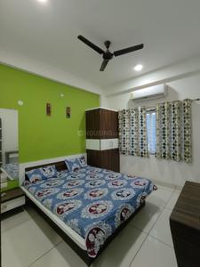 Bedroom Image of 550 Sq.ft 1 BHK Apartment / Flat for rent in Mahalakshmi Nagar Indore for Rs. 21999