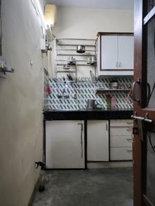 Kitchen Image of 700 Sq.ft 2 BHK Builder Floor for rent in Begumpur New Delhi for Rs. 27000