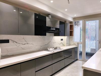 Kitchen Image of 1950 Sq.ft 3 BHK Builder Floor for rent in Sector 57 Gurgaon for Rs. 60000