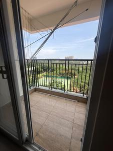 Balcony Image of 1280 Sq.ft 2 BHK Apartment / Flat for rent in Prestige Ferns Residency, Harlur Bengaluru for Rs. 60000