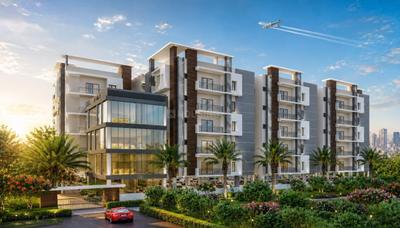 Image of 1468 Sq.ft 3 BHK Apartment / Flat for sale in Narsingi, Hyderabad for Rs. 10276000