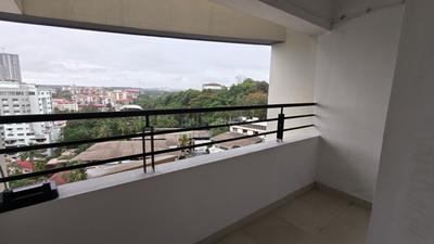 Balcony Image of 1600 Sq.ft 3 BHK Apartment / Flat for rent in Bejai Mangalore for Rs. 28000