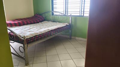 Bedroom Image of 1150 Sq.ft 3 BHK Apartment / Flat for rent in Diamond City West, Sarsuna Kolkata for Rs. 30000