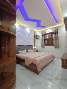 Bedroom Image of 1000 Sq.ft 3 BHK Builder Floor for rent in Guru Ji Welfare Homes, Dwarka Mor New Delhi for Rs. 30000