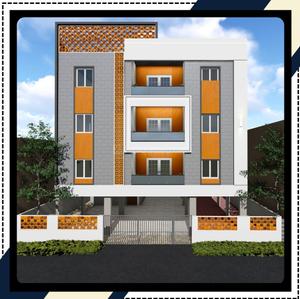 Building Image of 1554 Sq.ft 3 BHK Apartment / Flat for sale in West Mambalam Chennai for Rs. 23600000