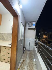 Balcony Image of 450 Sq.ft 1 BHK Builder Floor for rent in Mahalakshmi Nagar Indore for Rs. 17500
