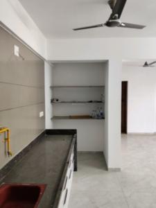 Kitchen Image of 1700 Sq.ft 3 BHK Apartment / Flat for rent in Shypram Parisar, Ognaj Ahmedabad for Rs. 30000