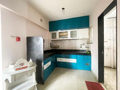 Kitchen Image of 860 Sq.ft 2 BHK Apartment / Flat for sale in Pristine City, Bakori Pune for Rs. 3500000