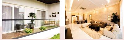 Balcony Image of 1475 Sq.ft 3 BHK Apartment / Flat for sale in Kohinoor Satori , Mahalunge Pune for Rs. 15300000