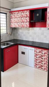 Kitchen Image of 450 Sq.ft 1 BHK Apartment / Flat for rent in Vijay Nagar Indore for Rs. 17000